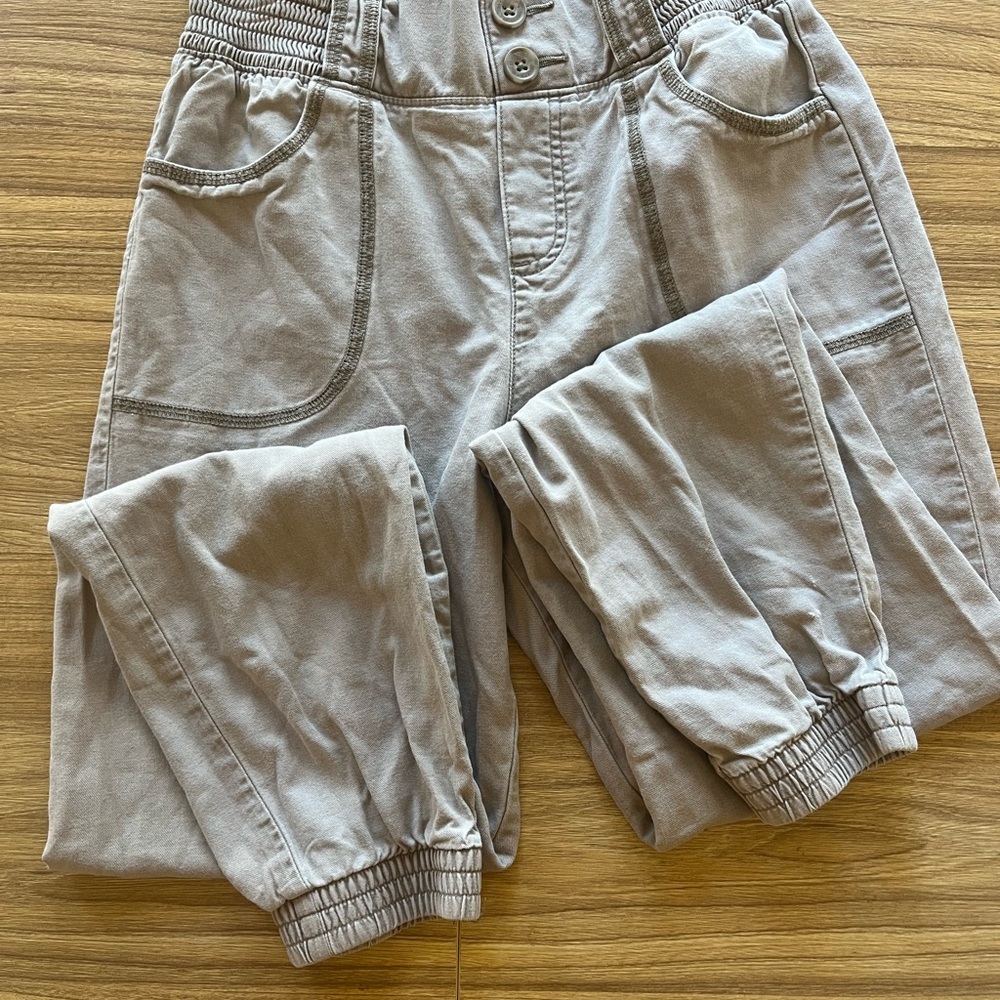 Abercrombie Kids Tan Elastic Waist Pants